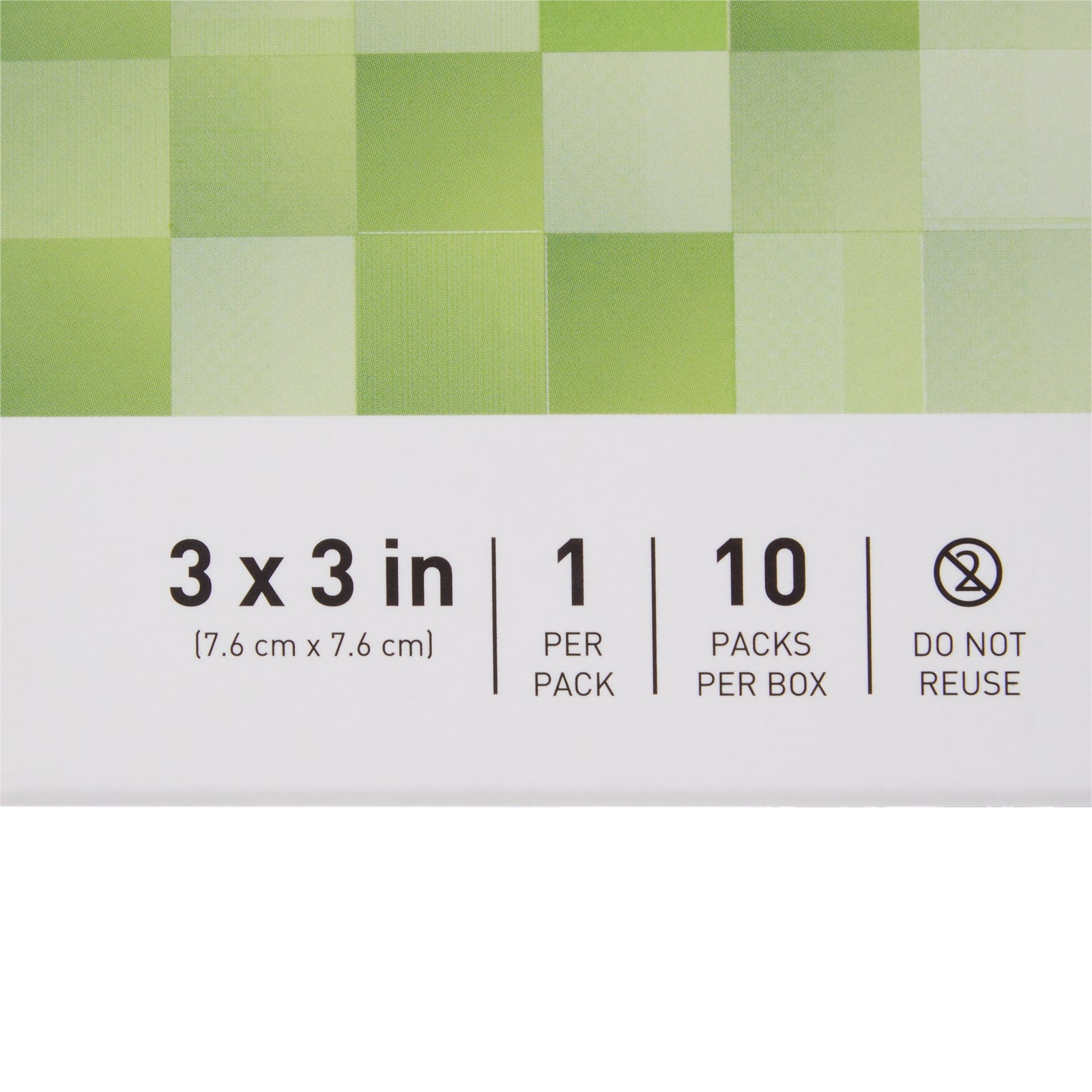 McKesson MedSurg Adhesive Silicone Lite Hydrocellular Foam Dressing Without Border