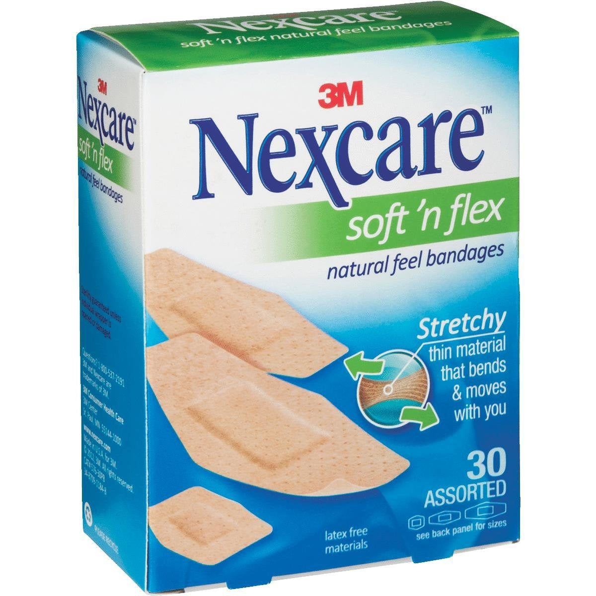 3M Nexcare Soft N Flex Assorted Adhesive Bandages