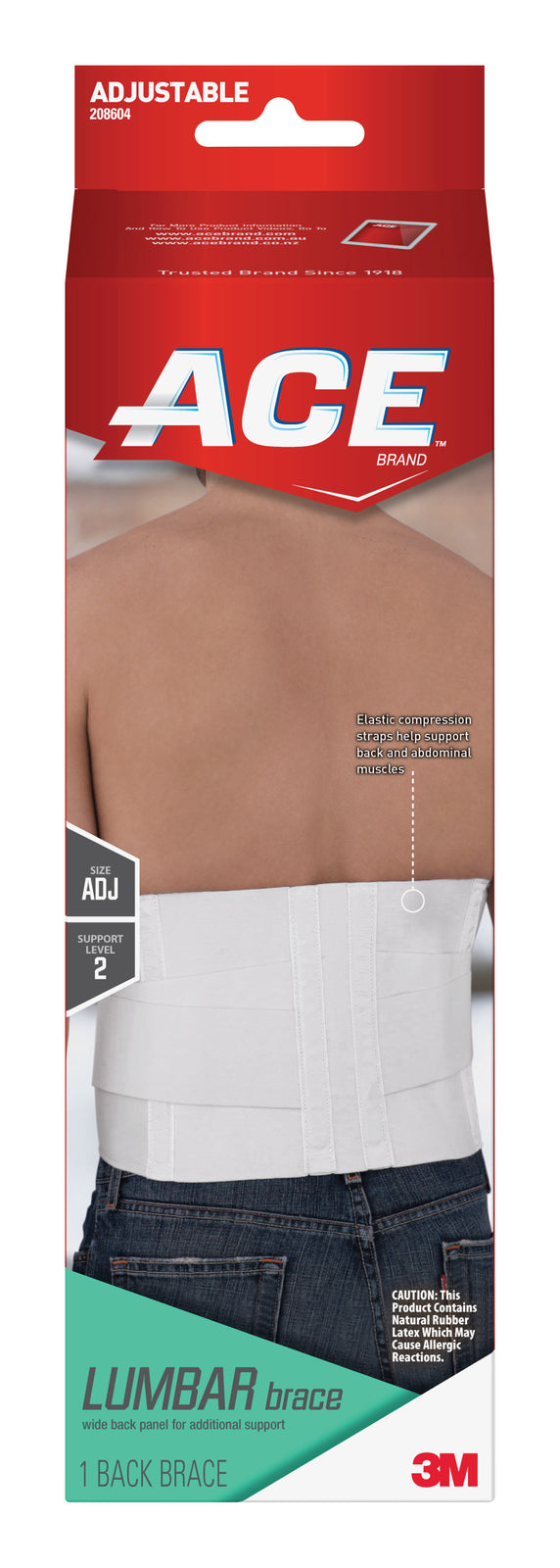3M Ace Adjustable One-Size Lumbar Brace
