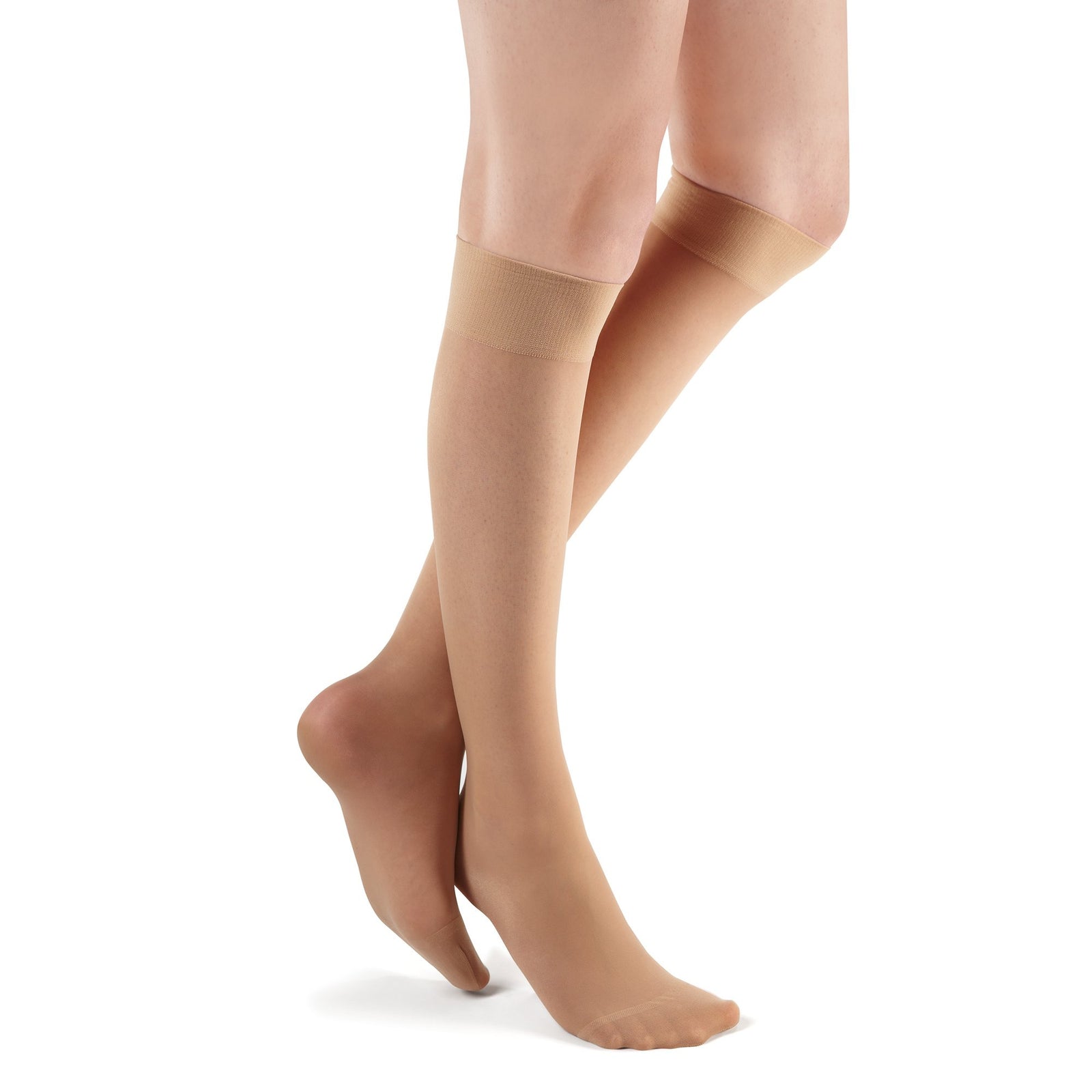 3M Futuro Energizing Compression Stockings - Knee High, Medium, Nude