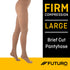 FUTURO Restoring Women's Compression Pantyhose, Nude, Large, 20–30 mmHg