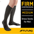 3M Futuro Compression Socks - Medium, Black, Knee High