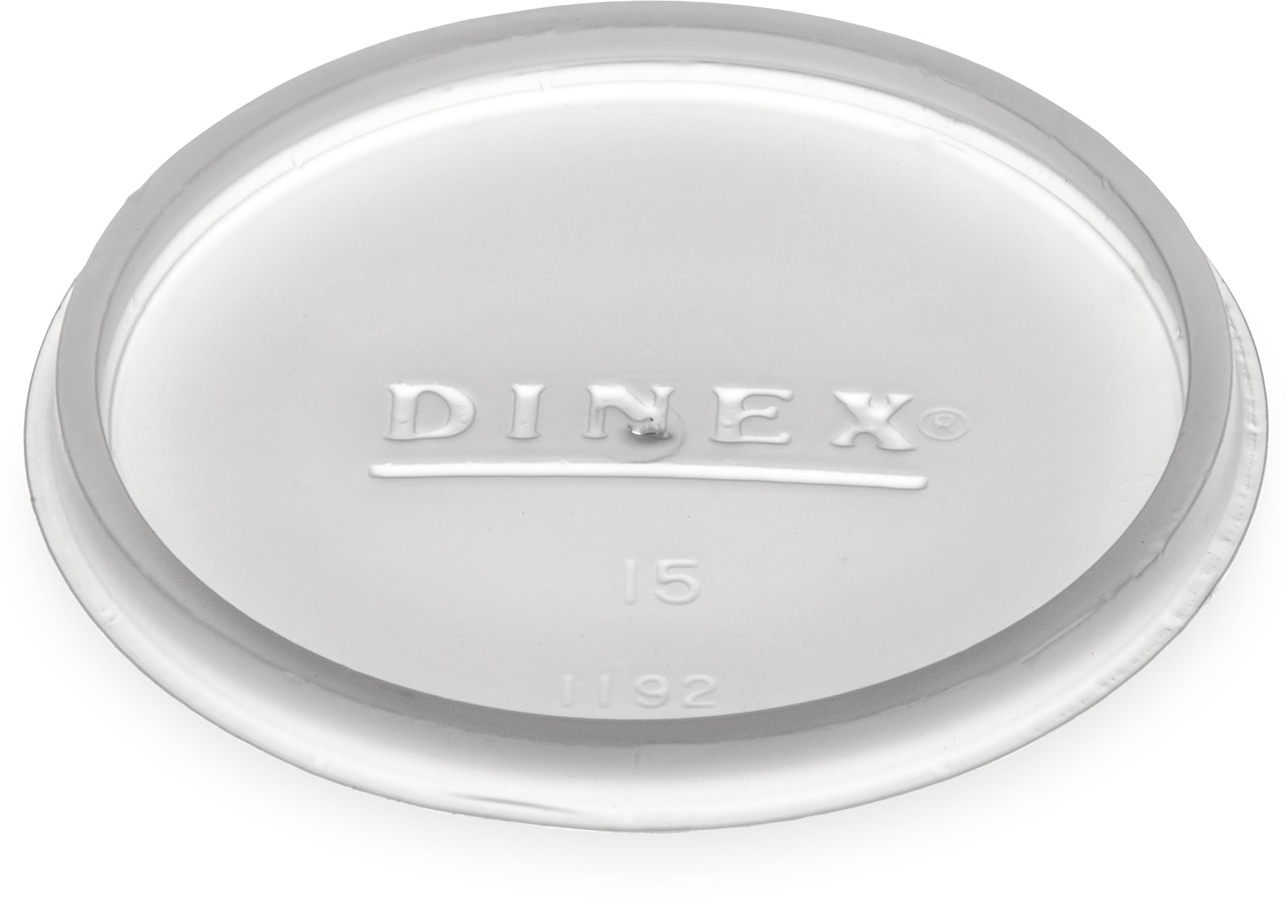 Dinex Translucent Lid for 6 oz Juice Tumbler