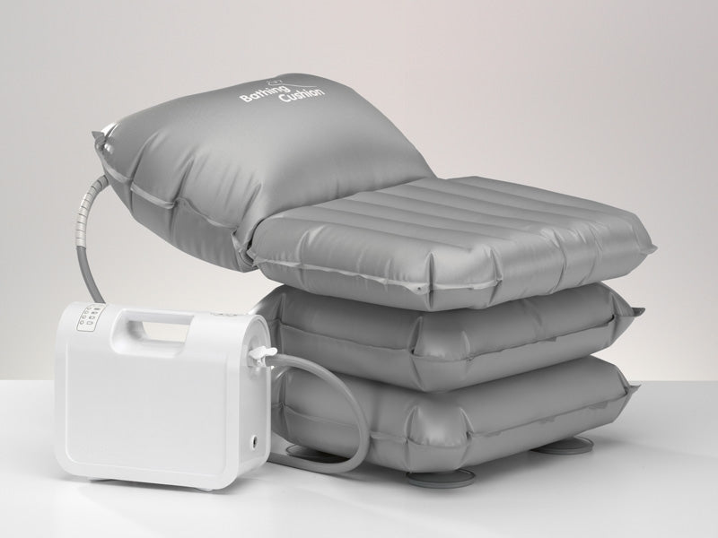 Mangar Bathing Cushion with Compressor 17.5 x 23 x 15.8 Inch