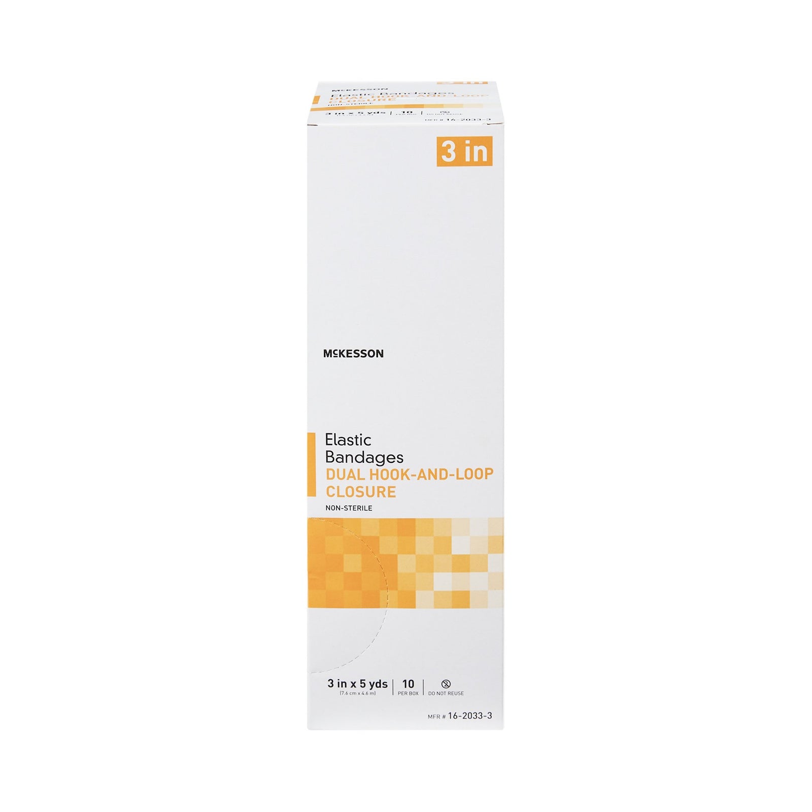McKesson MedSurg Elastic Bandages Dual Hook-and-Loop Closure