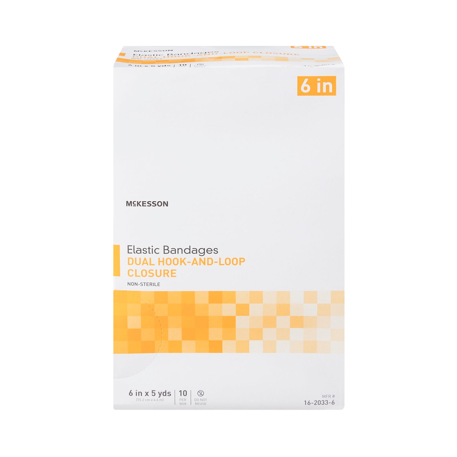 McKesson MedSurg Elastic Bandages Dual Hook-and-Loop Closure
