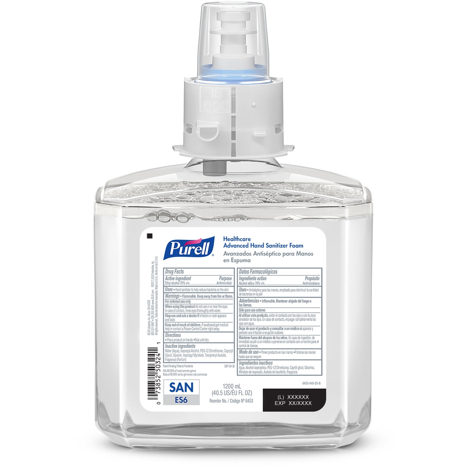 Purell� Healthcare Advanced Hand Sanitizer 1,200 mL Foaming Refill