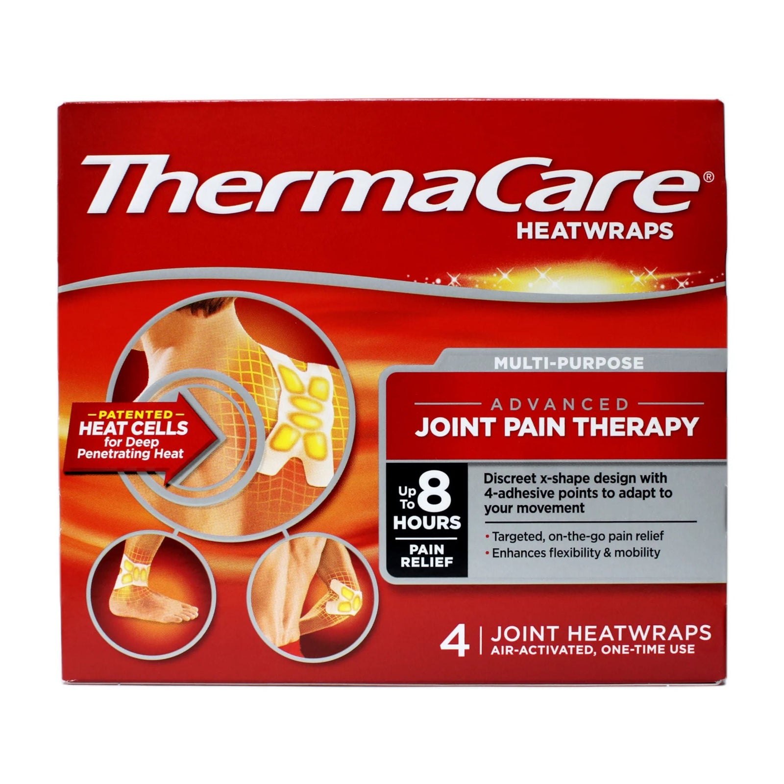 ThermaCare Joint Heatwraps, 4 Count