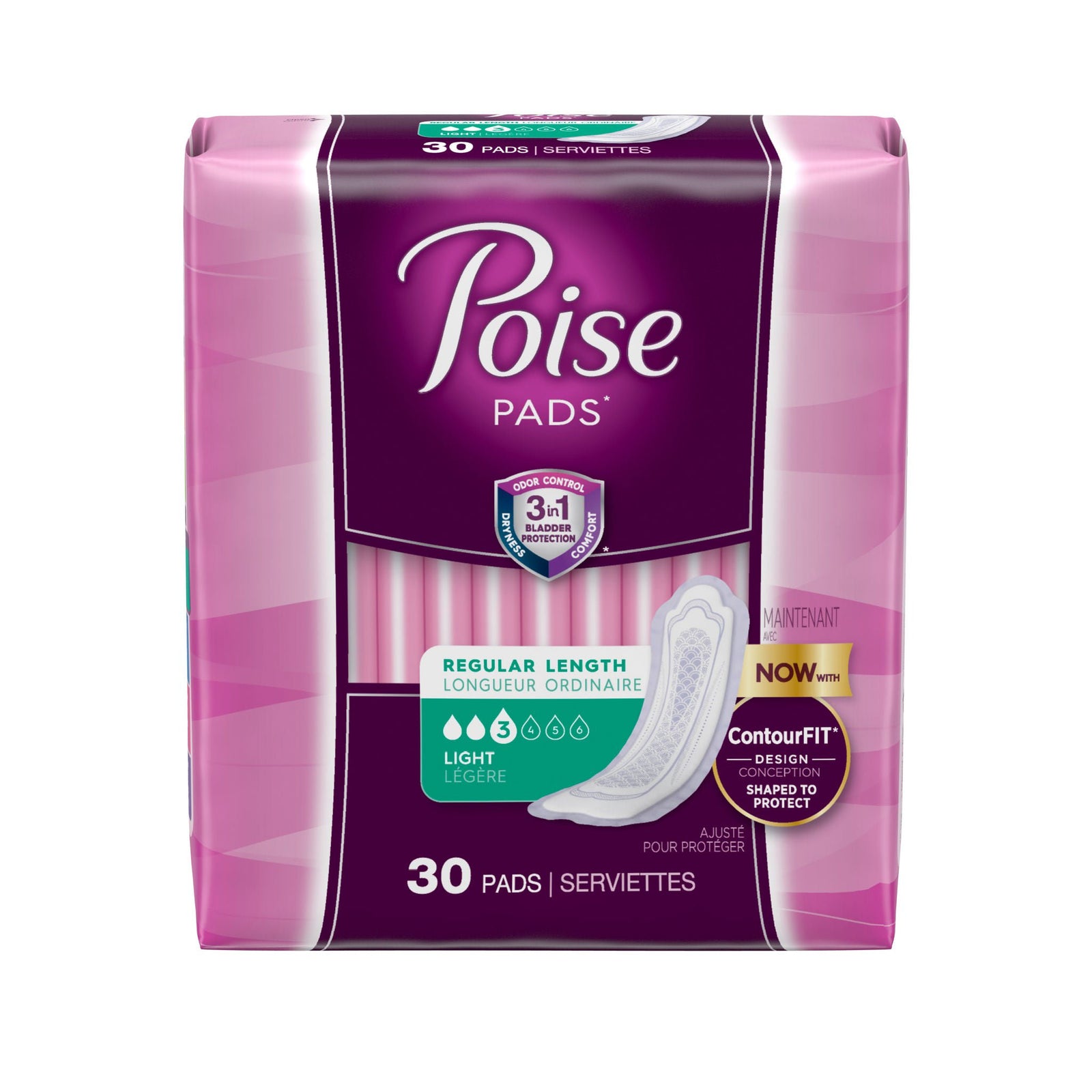 Poise Light Regular Pads