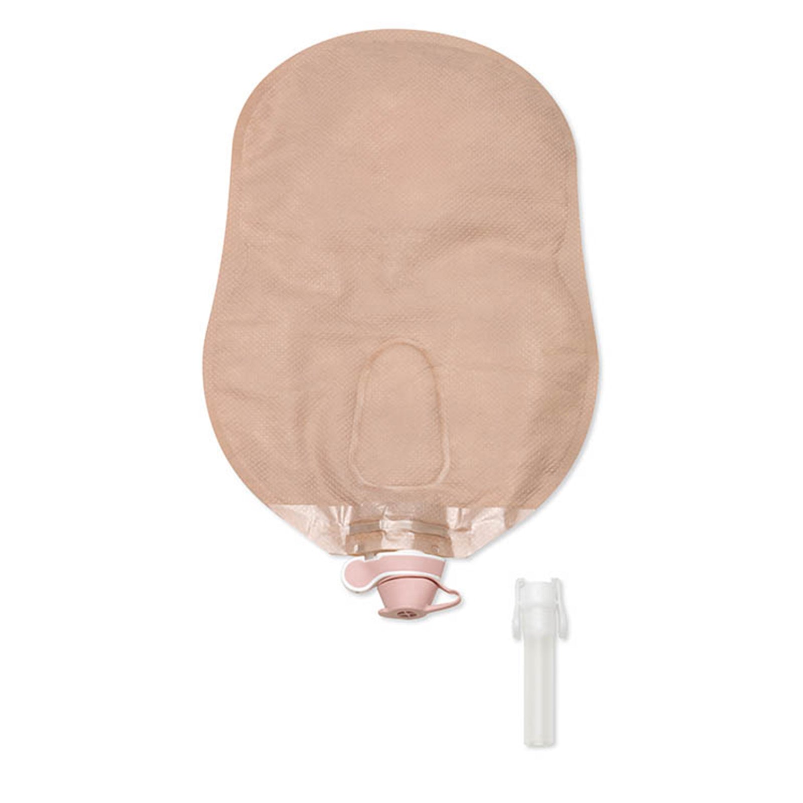 Premier™ One-Piece Urostomy Pouch 9 Inch Length Flat, Pre-Cut Drainable