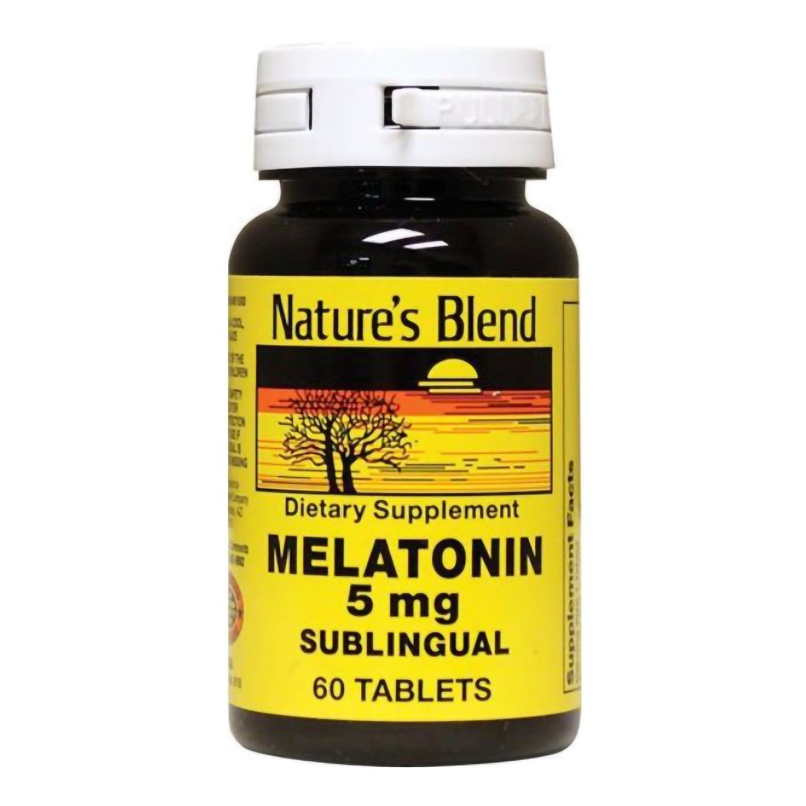 Nature's Blend Melatonin 5 mg Tablets, 60 Count