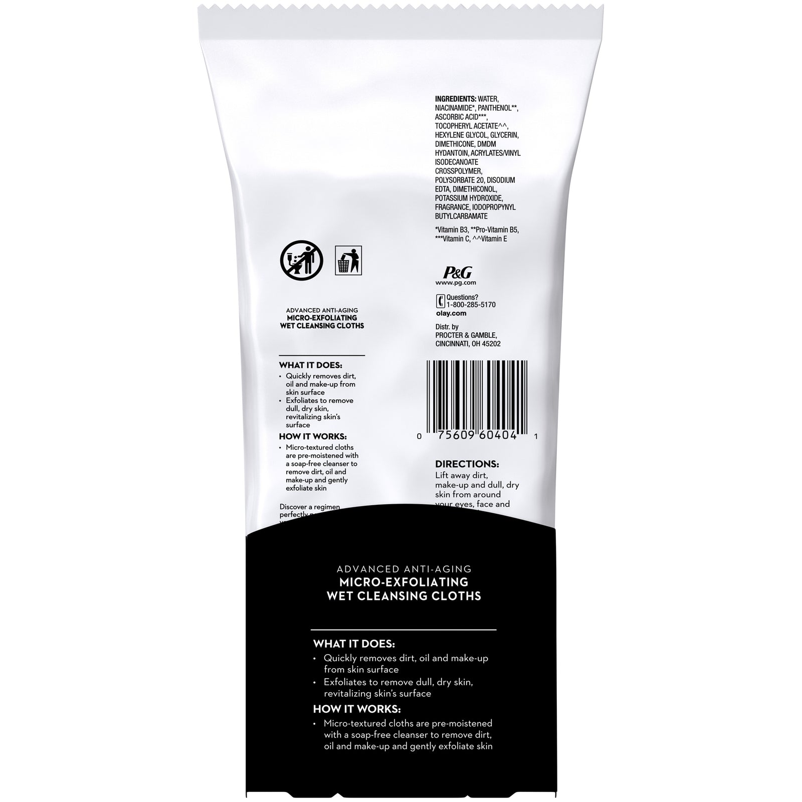 Olay Regenerist Facial Cleansing Wipes