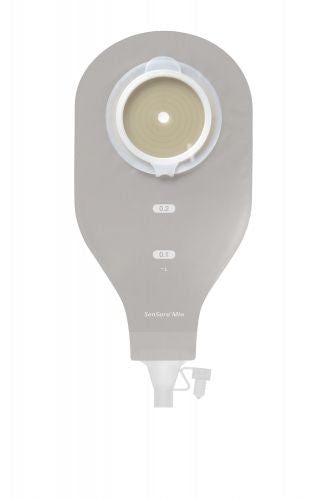 SenSura Mio One-Piece Ostomy Pouch, Flat Trim-to-Fit 3/8 to 4 Inch Stoma