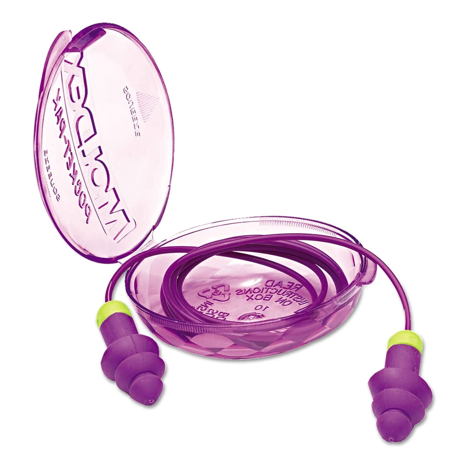Moldex Purple Rocket Corded Ear Plugs