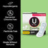 U by Kotex Security Maxi Regular Absorbency Feminine Pads
