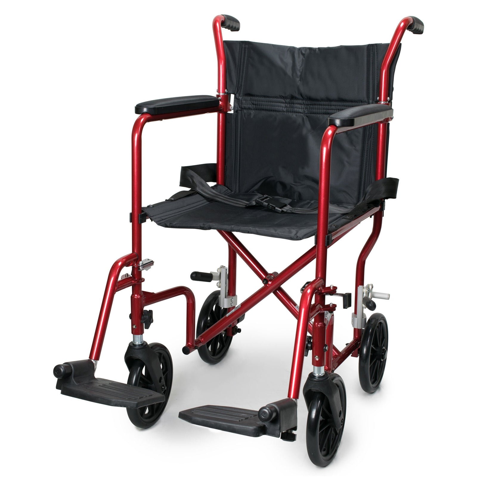 McKesson Deluxe Flyweight Transfer Chair with Removable Casters