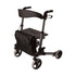 HealthSmart Gateway Titanium Gray 4 Wheel Rollator with Adjustable Height