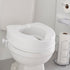 McKesson 4 Inch Raised Toilet Seat for Standard/Elongated Toilets