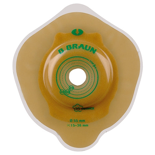 B. Braun Medical Flexima 3S Ostomy Base Plate, 45mm, Pre-Cut 25mm