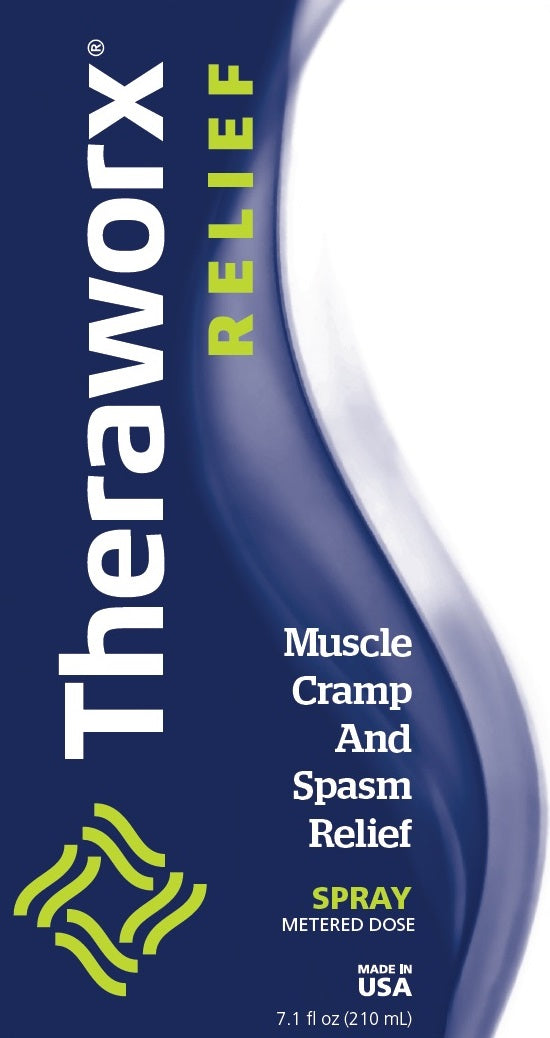 Theraworx Relief Muscle Cramp & Spasm Spray, 7.1 oz