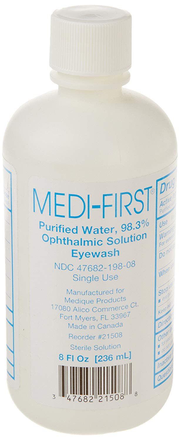Medi-First® 8 oz. Eye Wash Solution