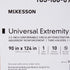 McKesson Universal Extremity Orthopedic Drape 90" W x 124" L