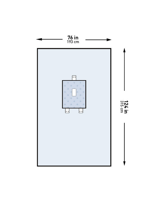 McKesson Pediatric Laparotomy Drape