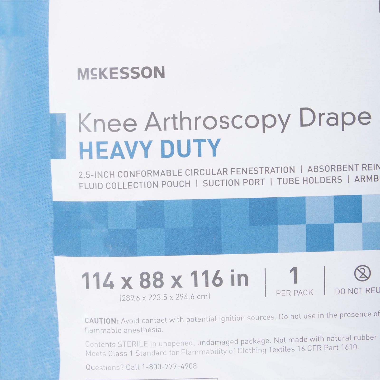 McKesson Heavy-Duty Knee Arthroscopy Drape