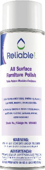 Reliable All Surface Furniture Polish, Lemon, 20 oz