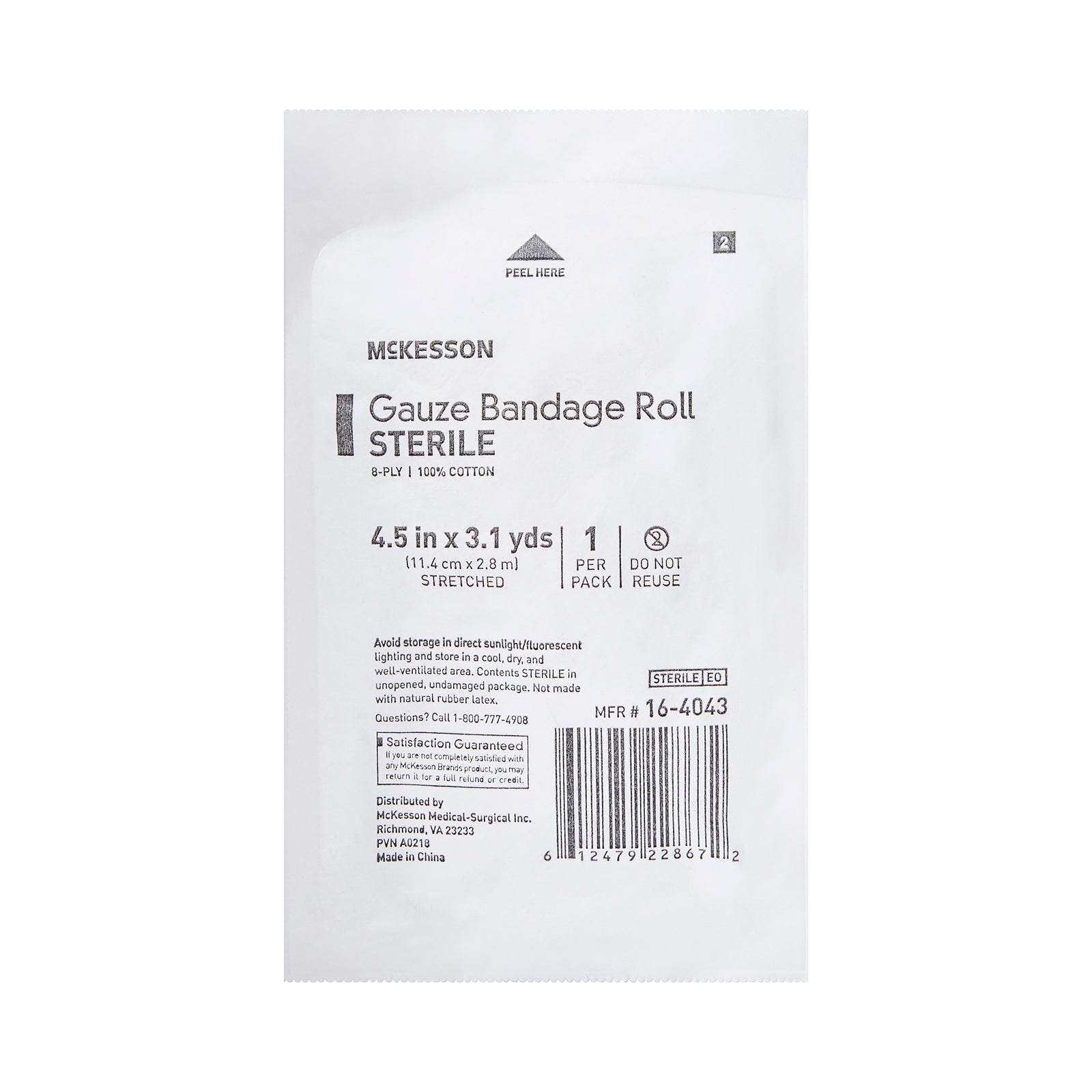 McKesson Fluff Bandage Roll