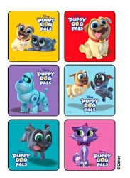 Kids Love Stickers Puppy Dog Pals Sticker 2-1/2 Inch