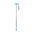McKesson Celebration Folding Cane with GlowGrip Handle, Adjustable 33–37 Inches