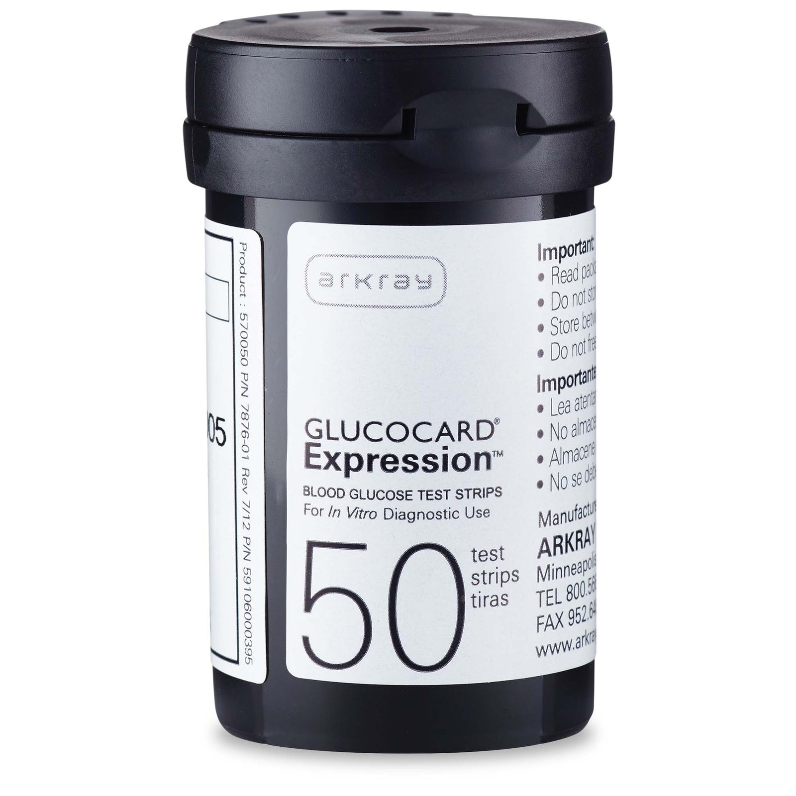 Glucocard Blood Glucose Test Strips, 50 Strips