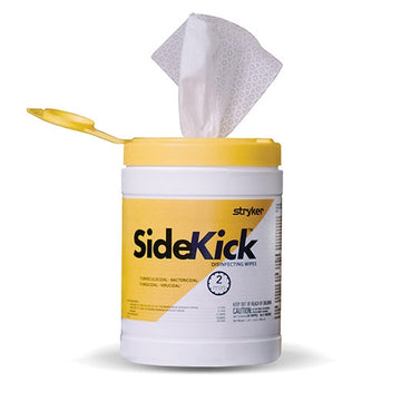 SideKICK™ Premoistened Broad Spectrum Surface Disinfectant Cleaner Wipes