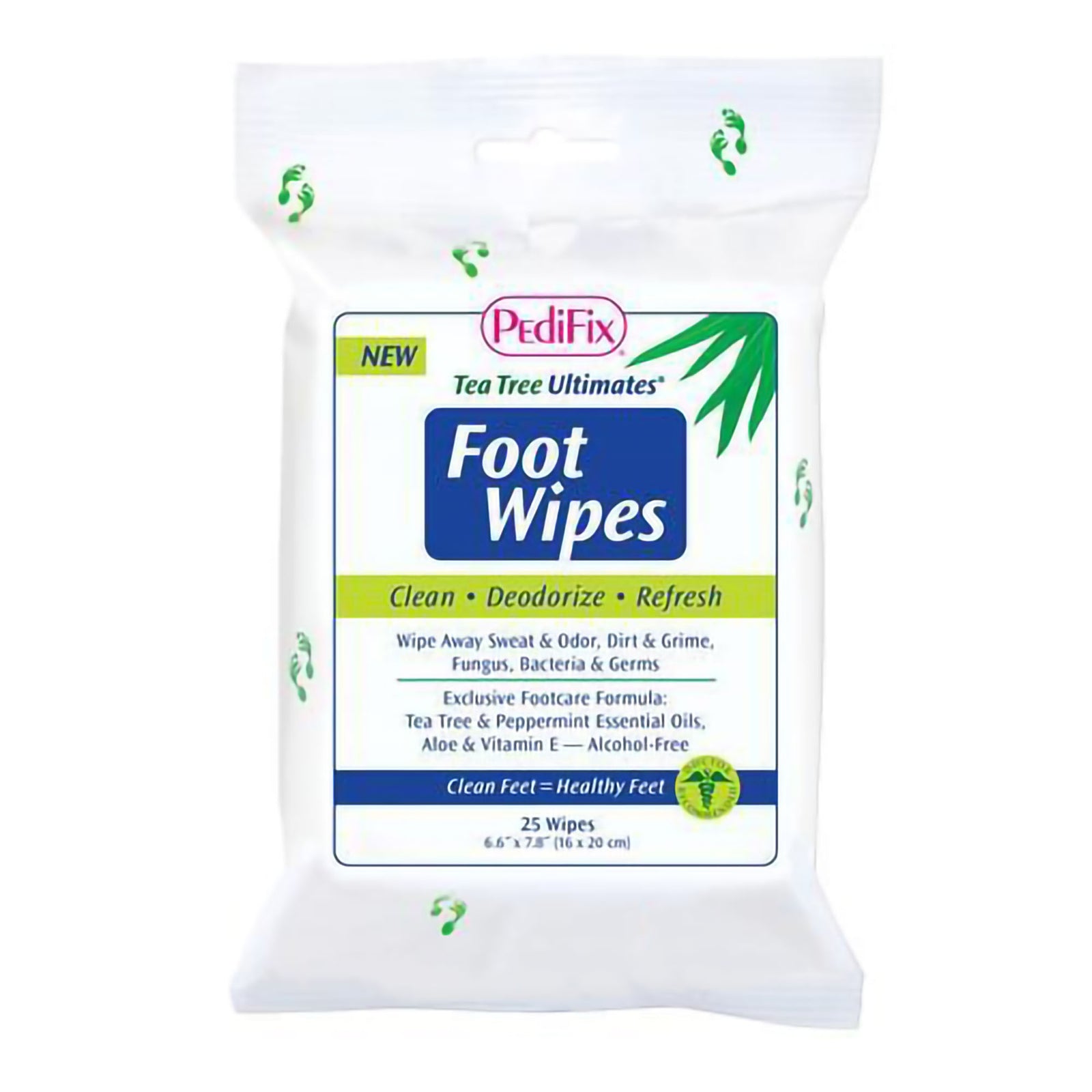 Tea Tree Ultimates® Personal Foot Wipes - 25 Count Soft Pack