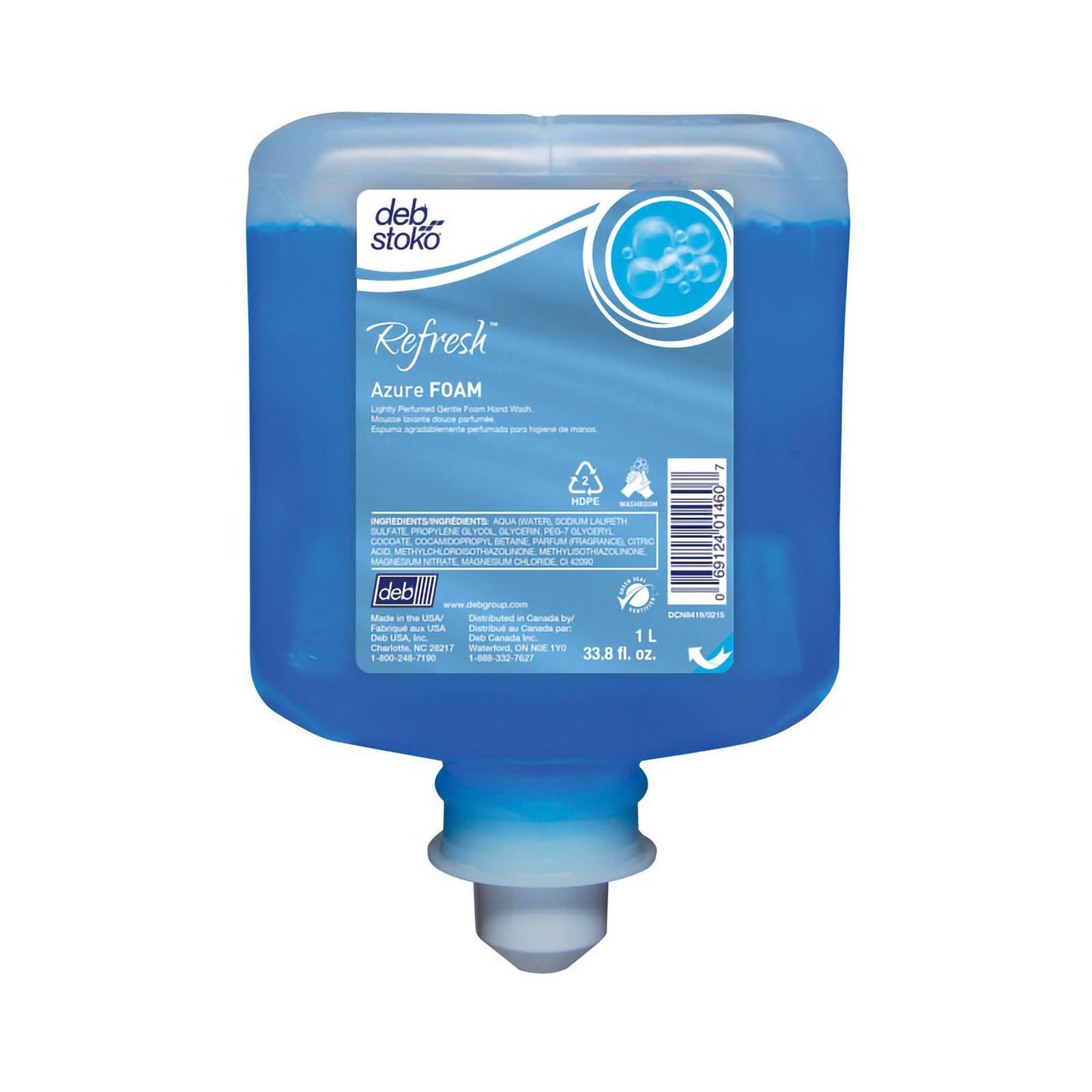Refresh Azure Foaming Soap Dispenser Refill 1,000 mL