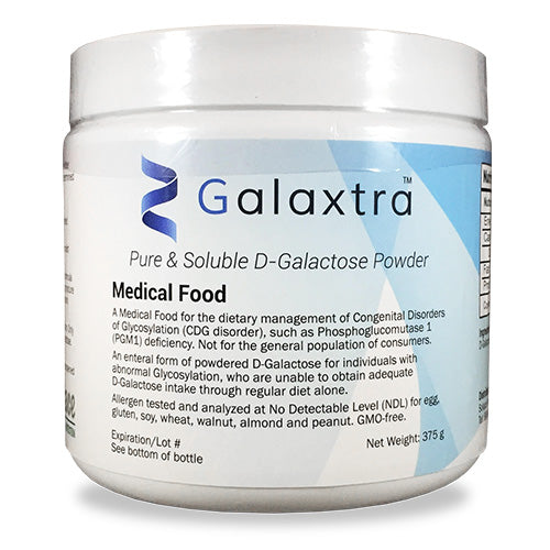 Galaxtra Unflavored Powder Oral Supplement 375 Gram Jar