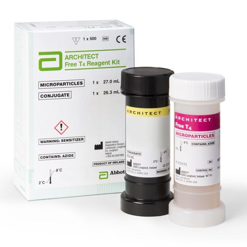 Abbott Diagnostics Architect FT4 Reagent Kit, 500 Tests