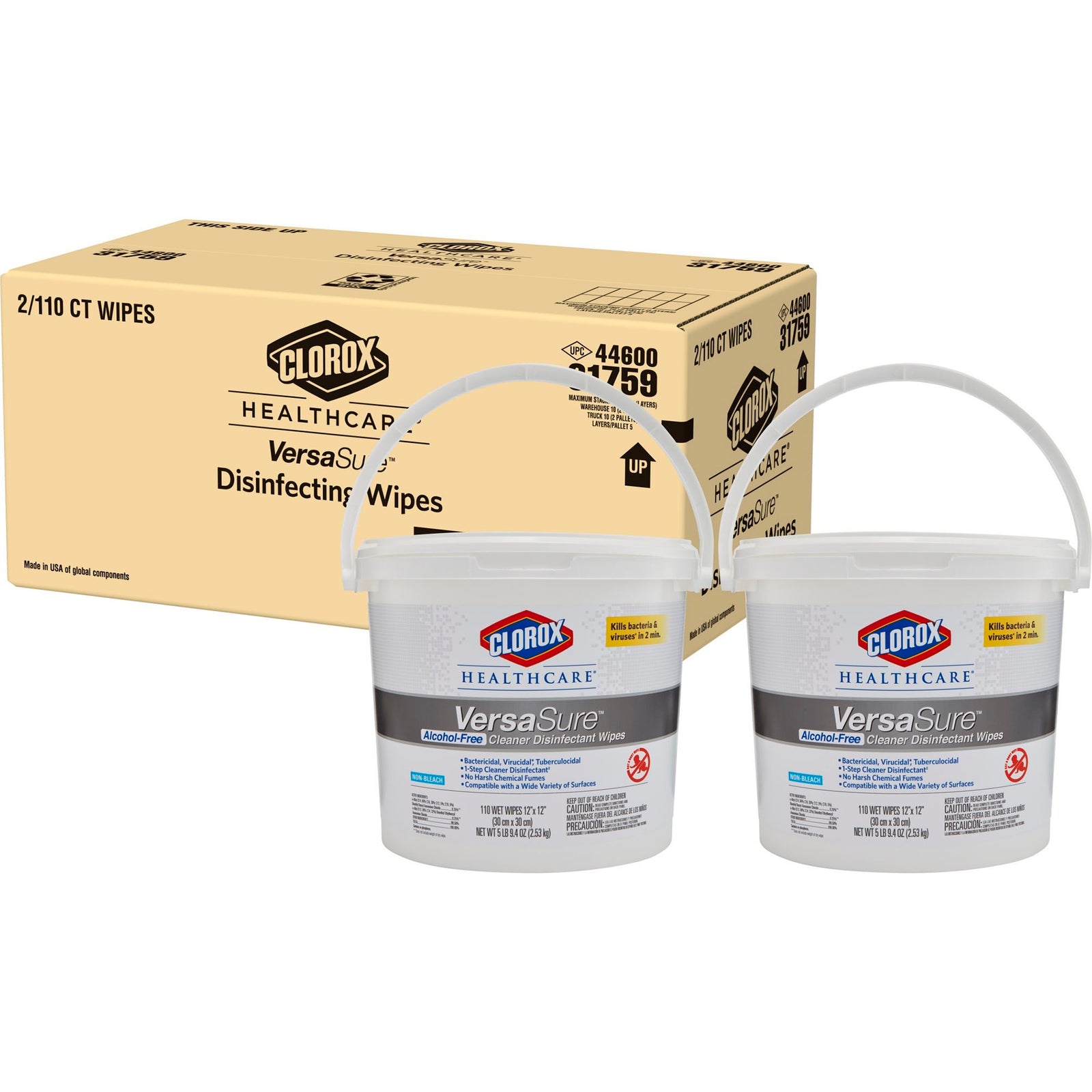 Clorox VersaSure Surface Disinfectant Wipes