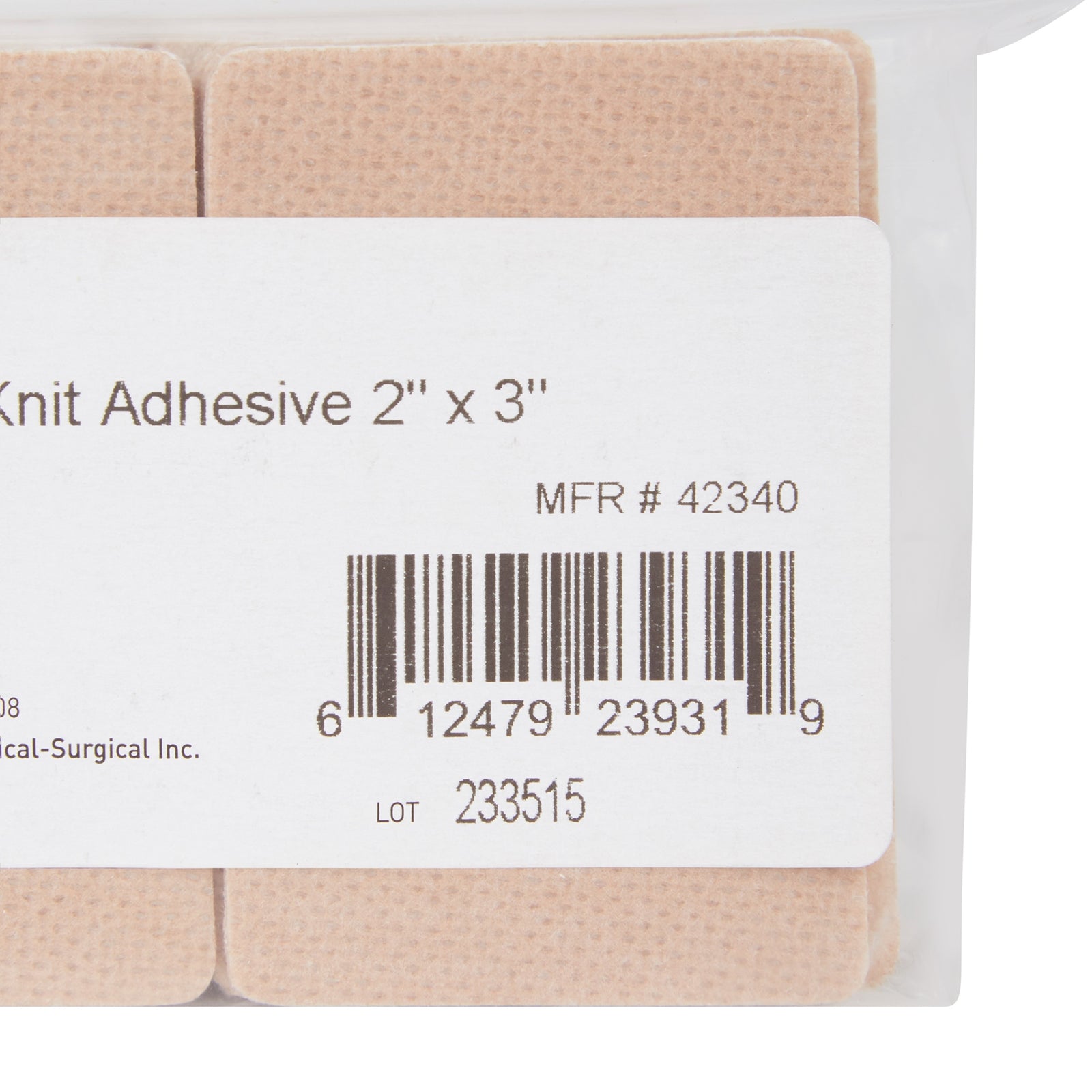 McKesson Protective Pad with Adhesive Backing
