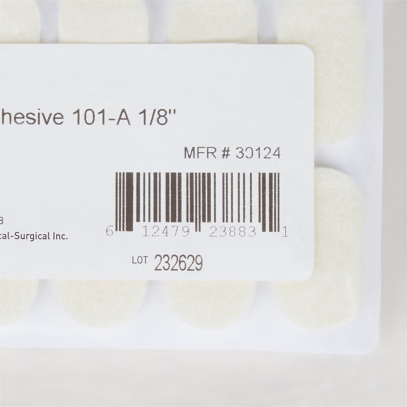 McKesson MedSurg Pedi-Pad Protective Pad, Adhesive Felt, White