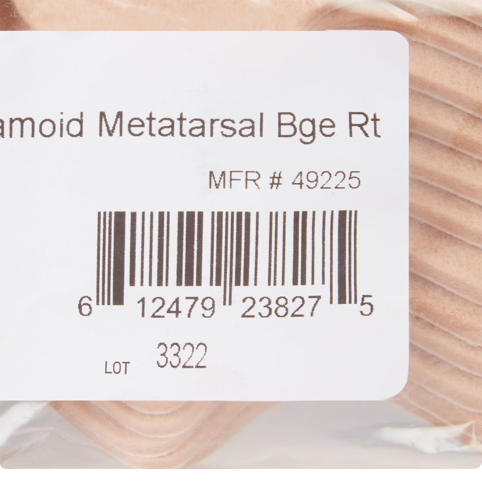 McKesson Dancer Sesamoid Pad - Right Foot
