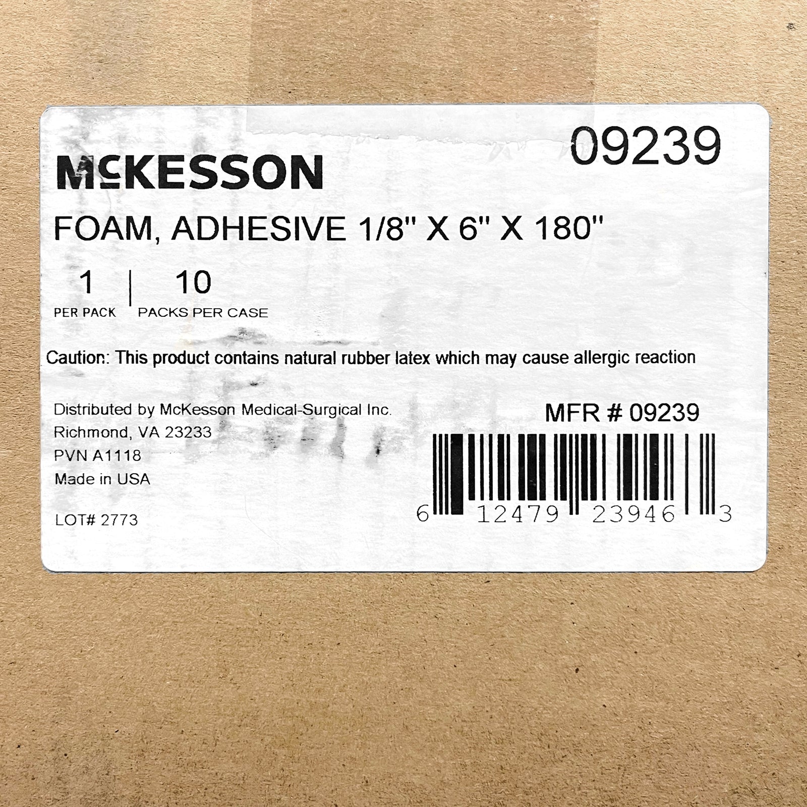 McKesson Orthopedic Padding Roll Adhesive