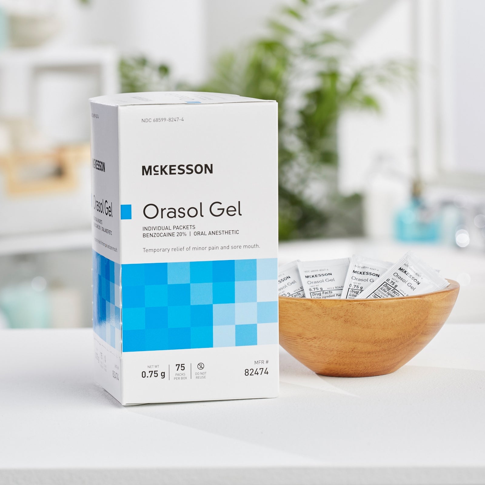 McKesson Benzocaine Oral Gel 20% Strength