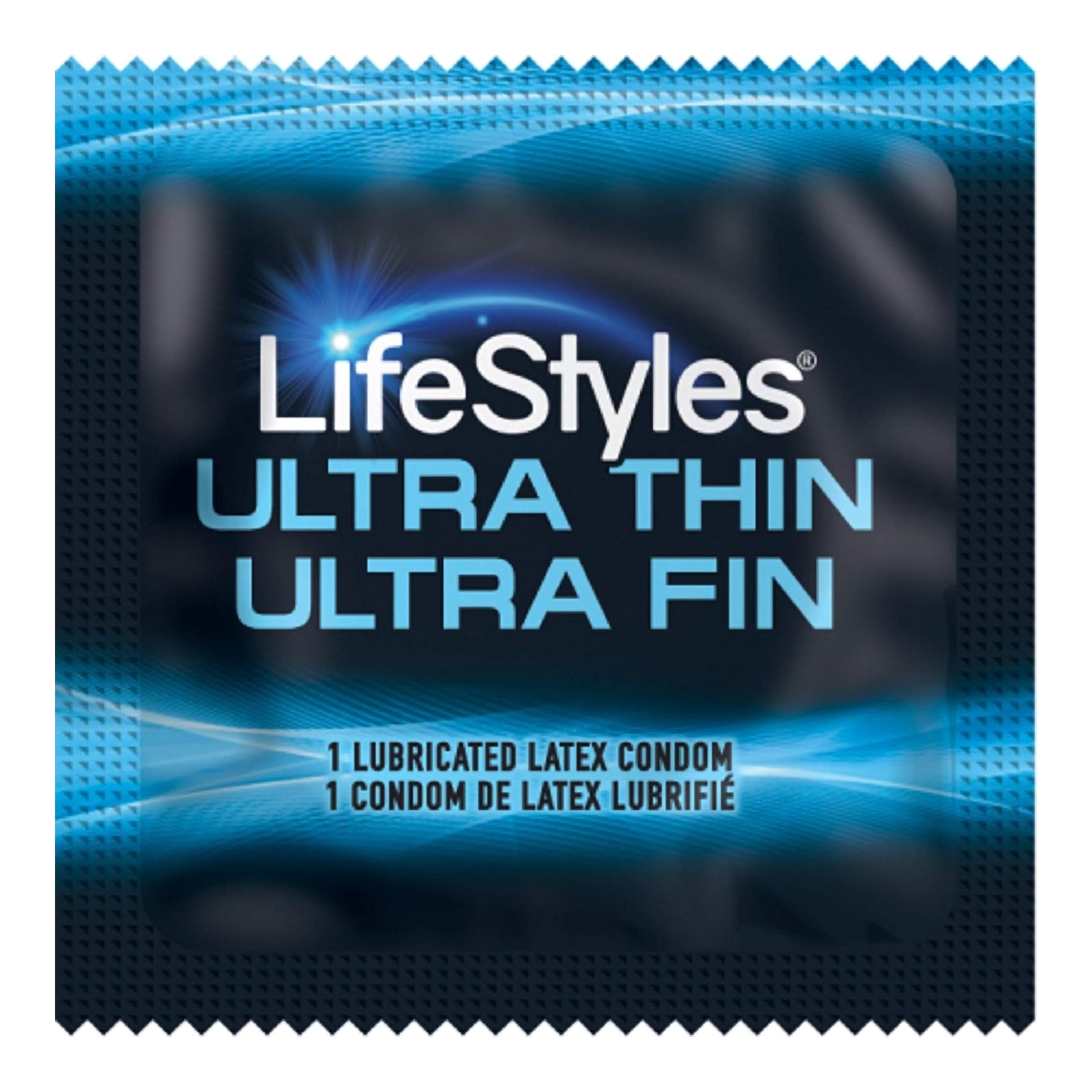 Lifestyles Ultra Thin Lubricated Condoms One Size Fits Most