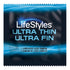 Lifestyles Ultra Thin Lubricated Condoms One Size Fits Most