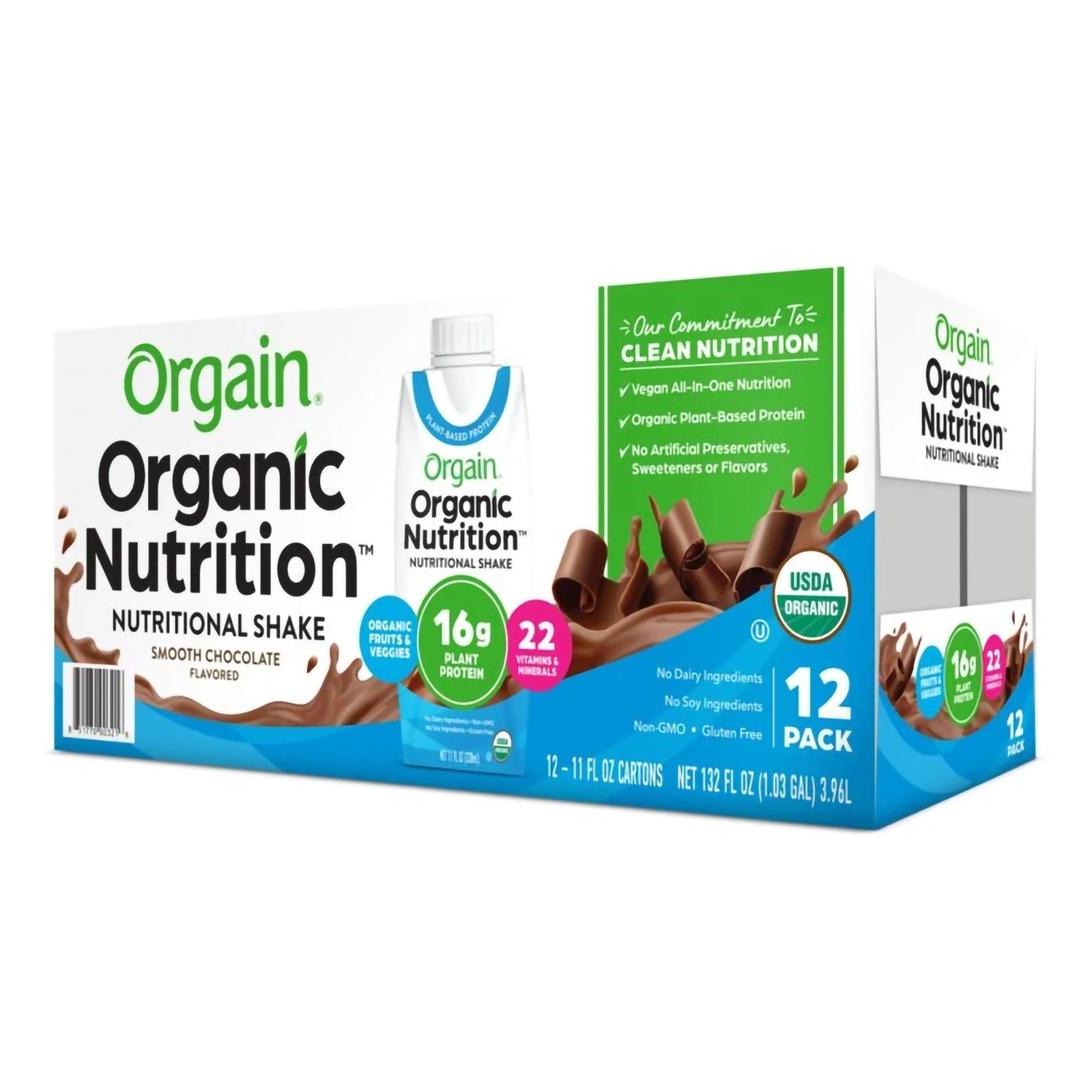Organic Nutrition Vegan Nutritional Shake
