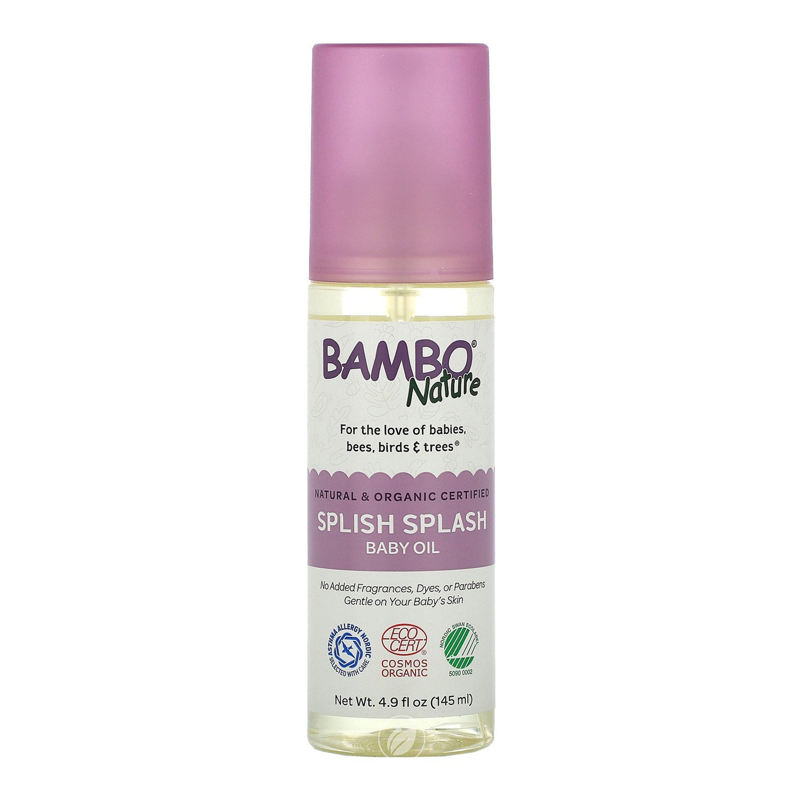 Abena Splish Splash Bath Oil, 4.9 oz