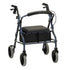 Zoom 22 Blue 4 Wheel Rollator with Adjustable Height and Folding Frame