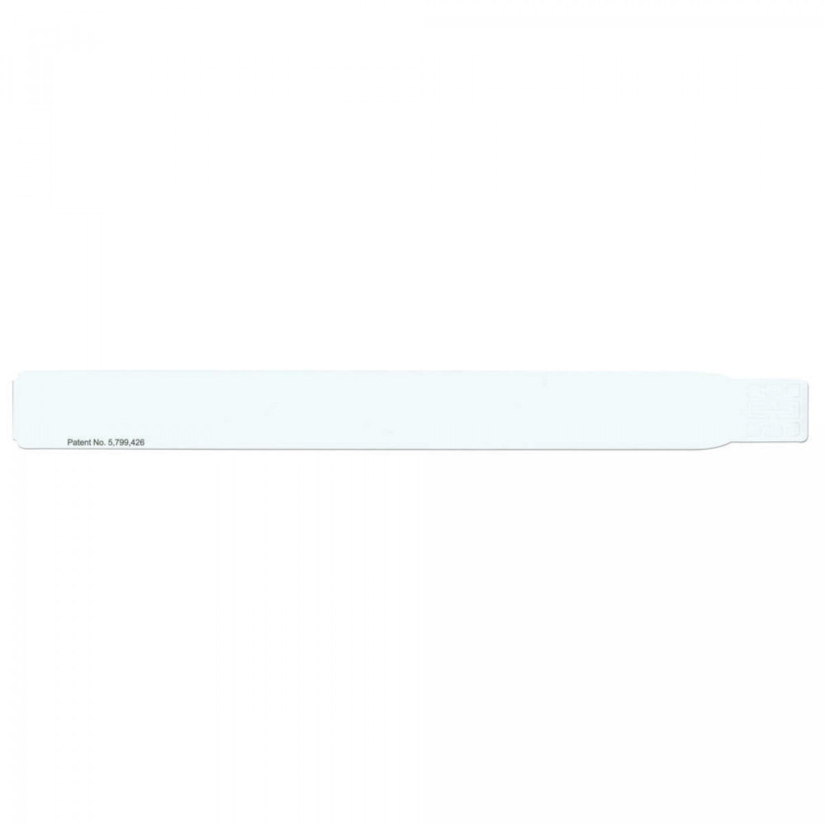 PDC HEALTHCARE Direct Thermal ID Wristbands, Adult, Adhesive Closure, White